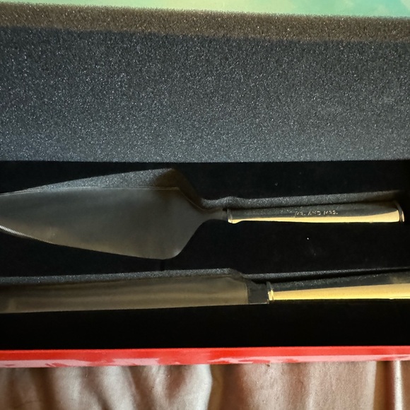 KATE SPADE NEW YORK x LENOX DARLING POINT 2 PIECE CAKE SERVICE SET - Picture 5 of 8